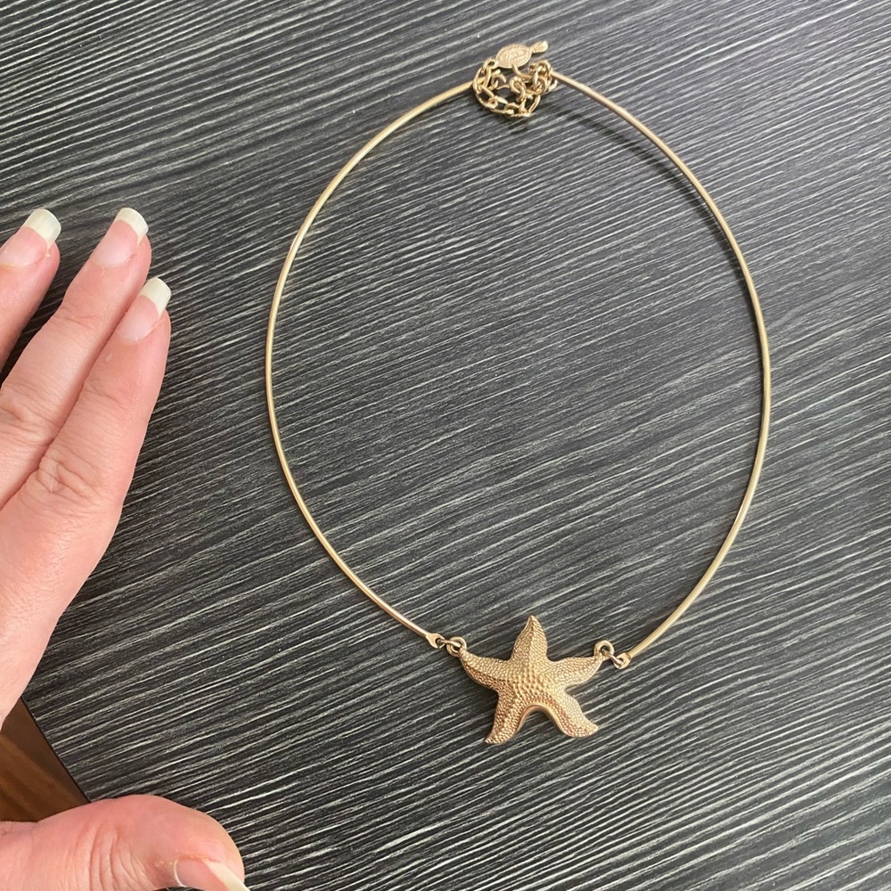 Sarah Coventry Gold Starfish Necklace